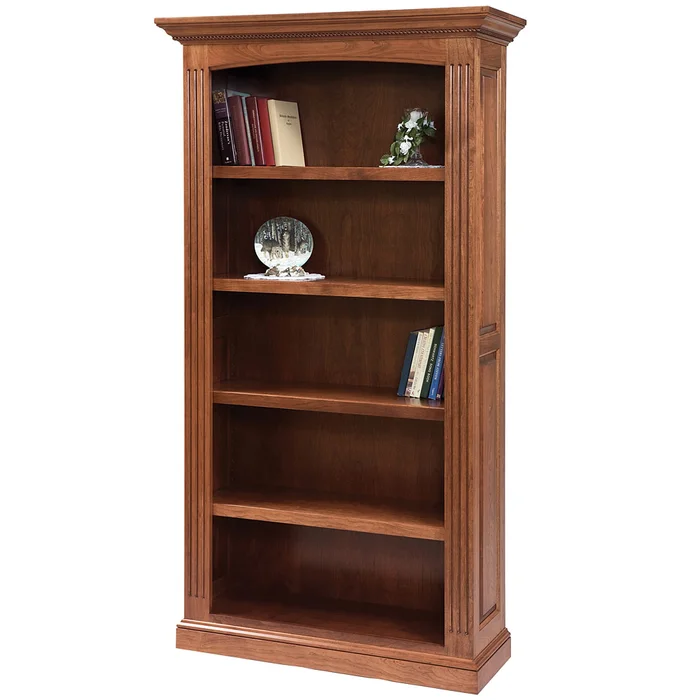 Buckingham Amish Traditional Wood Bookcase