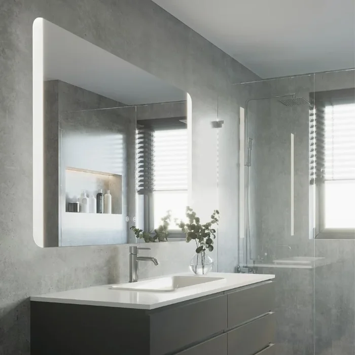 Buenavista Landscape 2-Light LED Touch Bathroom Mirror