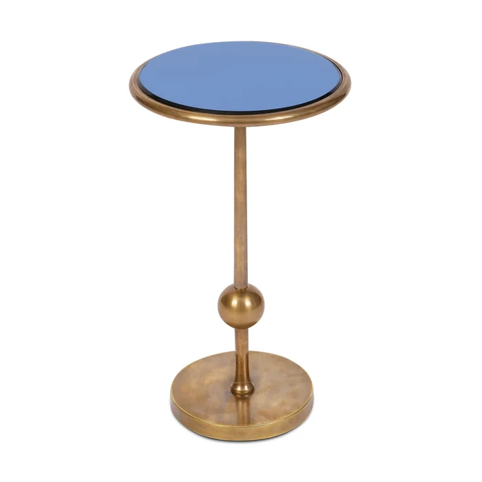 Burke Drinks Table (Blue Mirror)