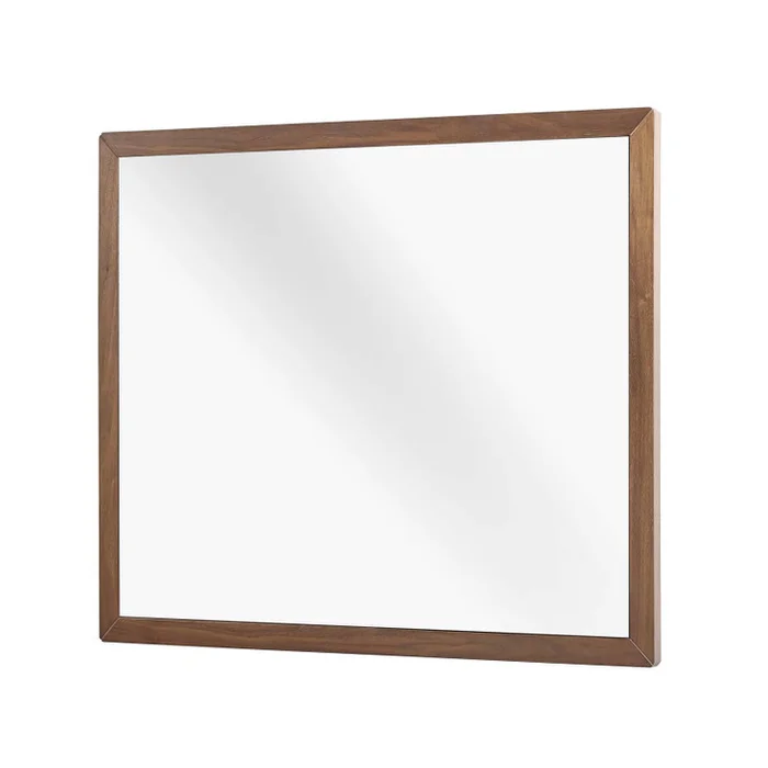 Caima Mirror, Wood, Brown Walnut, 21482