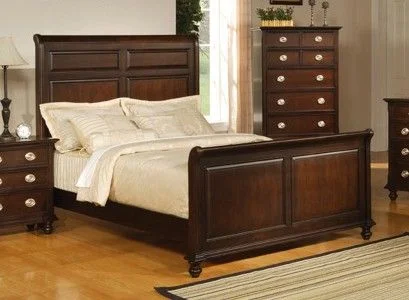 California King Size Bed – Temre California King Size Bed in Rich Cappuccino – Coaster – 201571KW