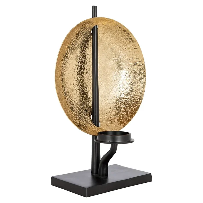Candle holder Chayra (Black/gold)- Richmond Interiors – Please message to discuss pricing & availability before purchase