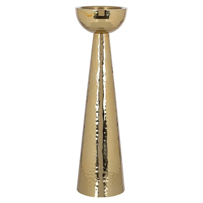 Candle holder Lizz big (Gold)- Richmond Interiors – Please message to discuss pricing & availability before purchase