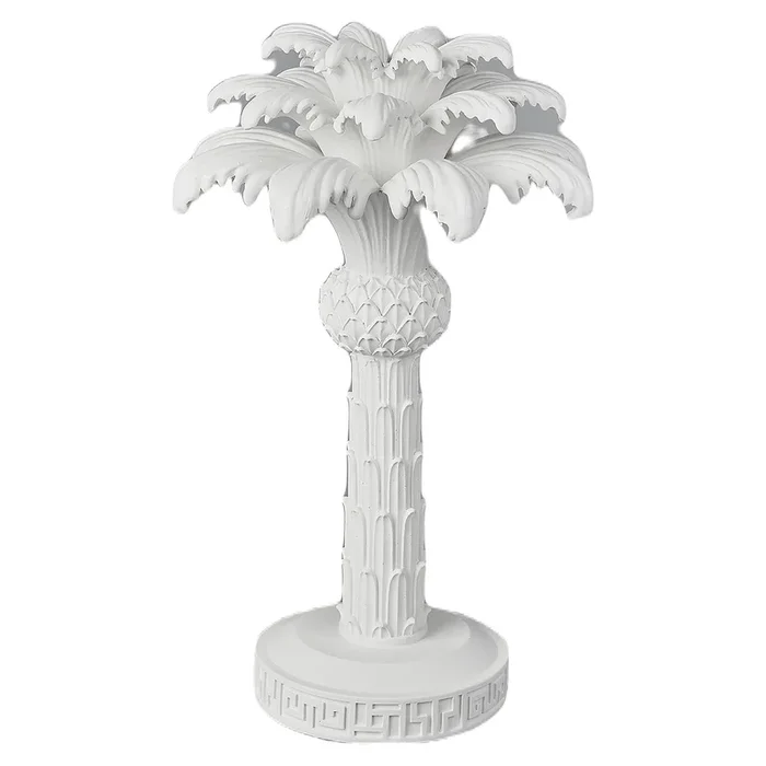Candle holder Palma small (White)- Richmond Interiors – Please message to discuss pricing & availability before purchase