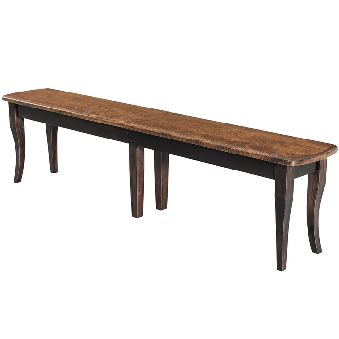 Canterbury Amish Wood Dining Bench