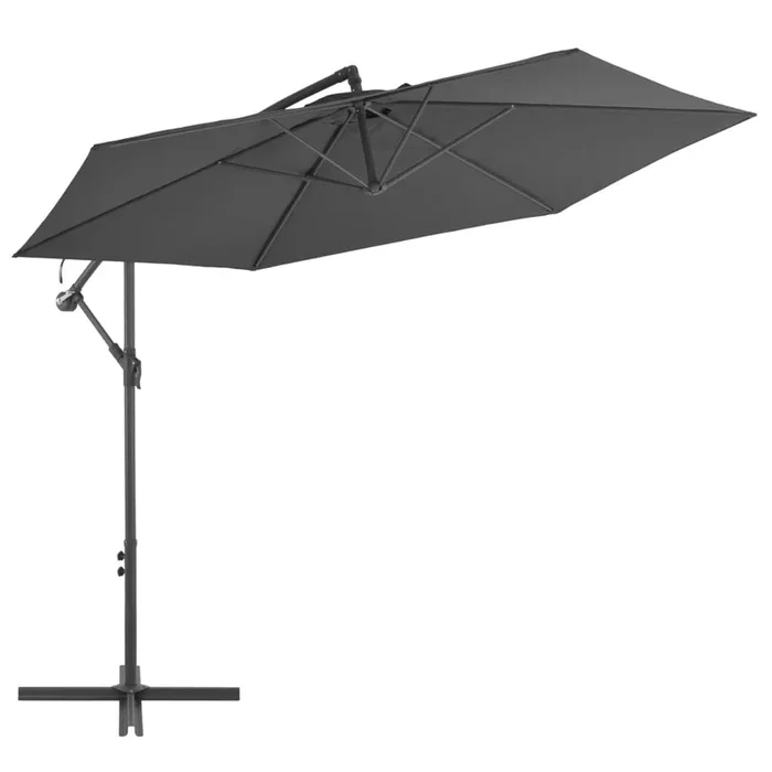Cantilever Garden Parasol With Aluminium Pole 300 Cm