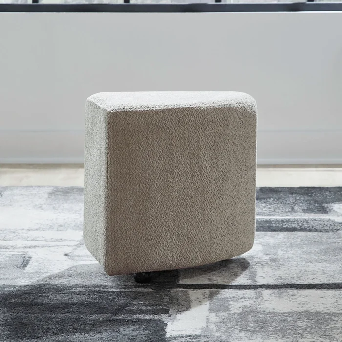 Capri – Upholstered Ottomans (Set of 2) – Brown