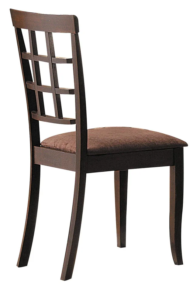 Cardiff – Micro Side Chair (Set of 2) – Dark Brown