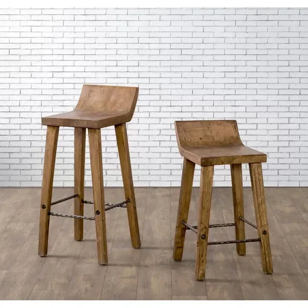 Carlson Solid Wood Bar Stool