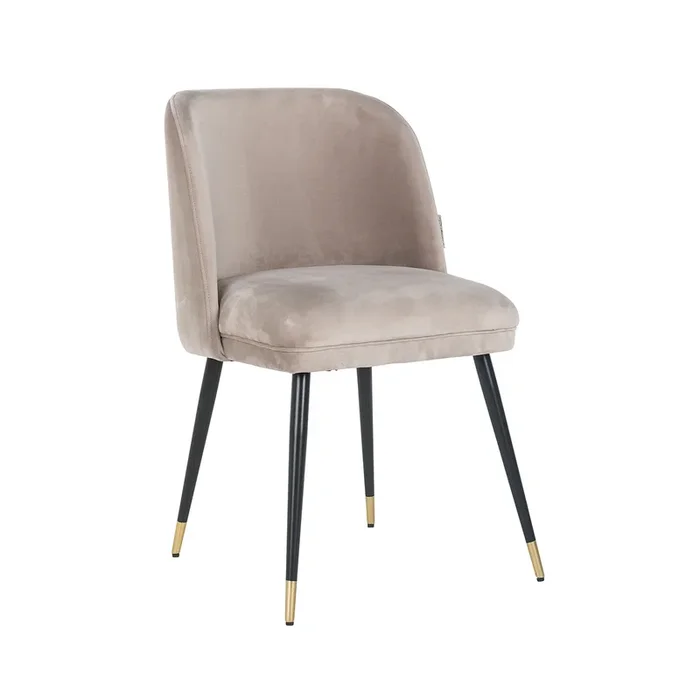 Chair Alicia khaki velvet fire retardant (FR-Quartz 903 Khaki)- Richmond Interiors – Please message to discuss pricing & availability before purchase