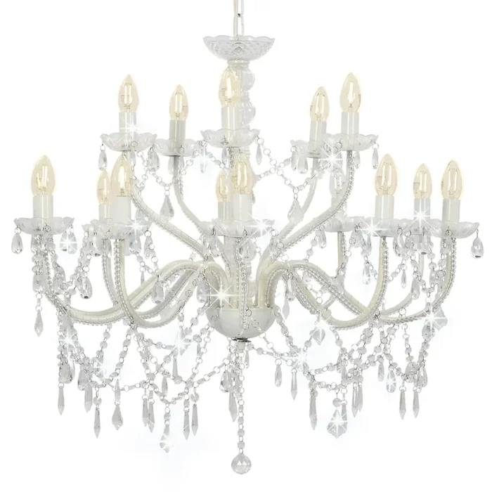Chandelier 2-Layer 15 X E14 Bulbs