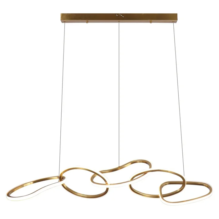 Chandelier Flyn (Brushed Gold)- Richmond Interiors – Please message to discuss pricing & availability before purchase