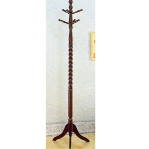 Cherry Finish Coat Rack With Twist 3058 (CO)