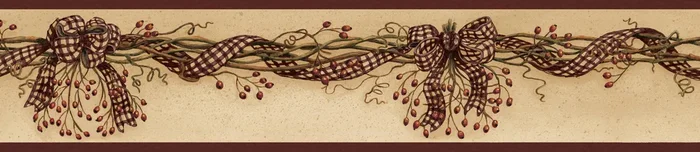 Chesapeake BBC65211B Artemis Sand Rosehip Ribbon Trail Border