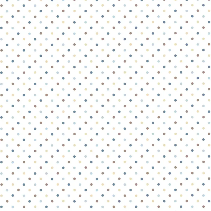 Chesapeake HAS01245 Lilli Brown Happy Dots Wallpaper