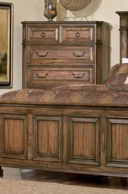 Chest – Edgewood Chest in Warm Brown Oak – Coaster – 201625