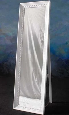 Cheval Mirror in White – Meridian Group – CVH0011