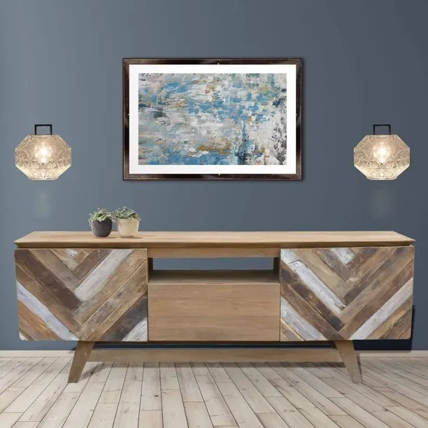 Chic Teak Art Deco TV Stand KBO384