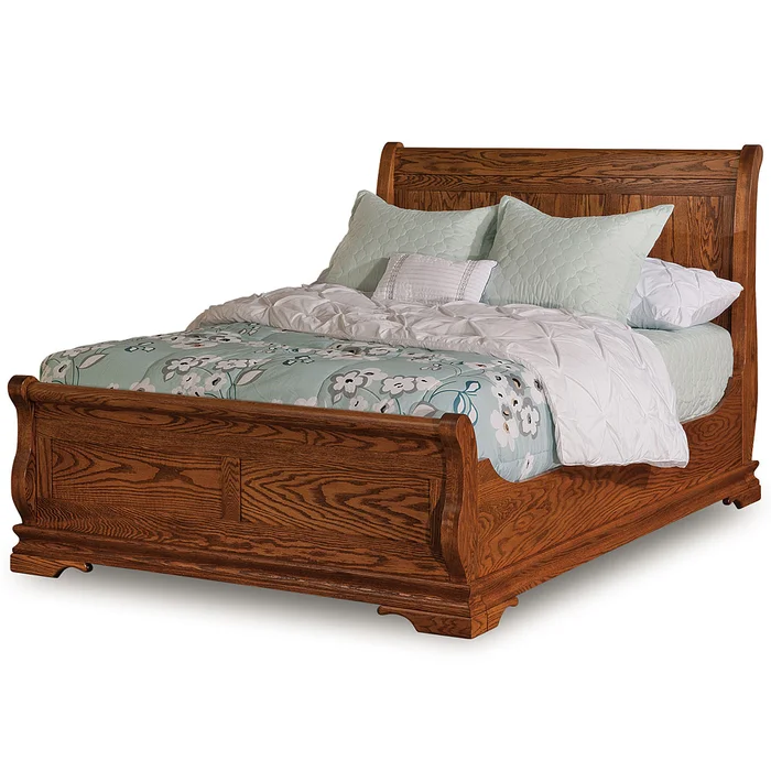 Chippewa Sleigh Amish Bed