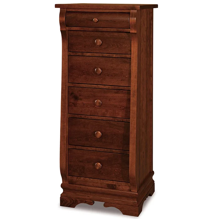 Chippewa Sleigh Amish Lingerie Chest of Drawers