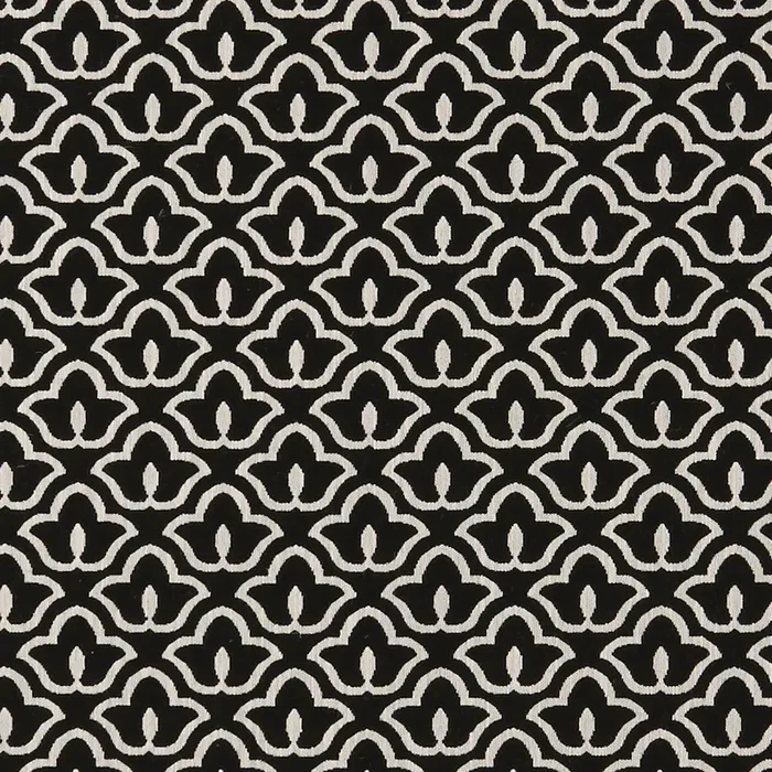 CLARKE AND CLARKE F0887/01.CAC.0 BW1014 BLACK/WHITE Fabric