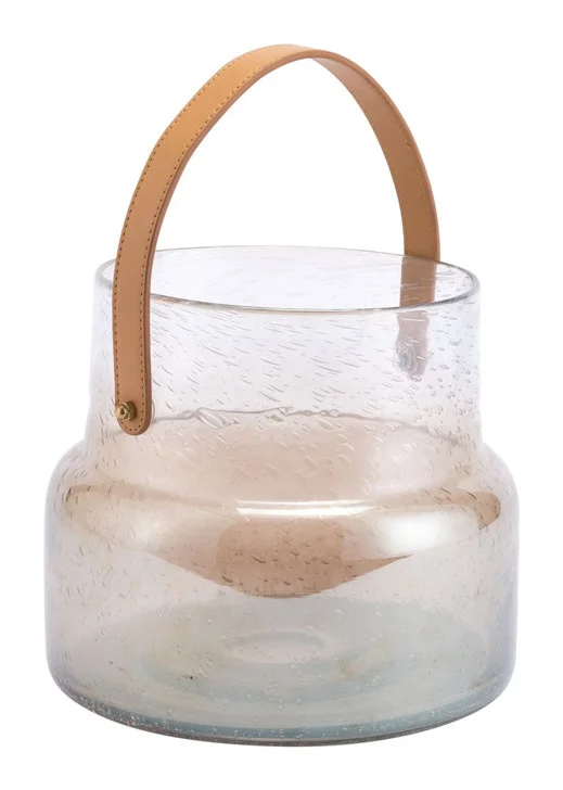 Clear Glass Large Lantern Translucent, 16903