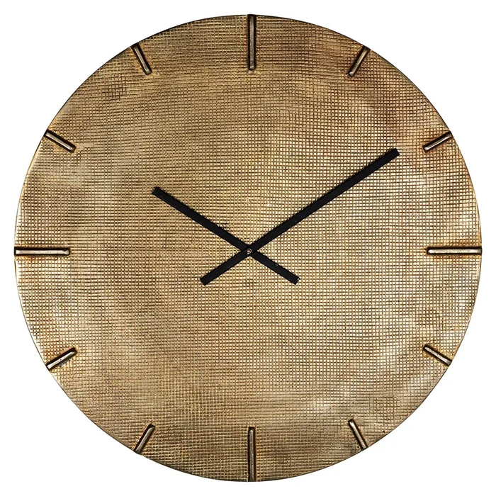 Clock Zane (Gold)- Richmond Interiors – Please message to discuss pricing & availability before purchase
