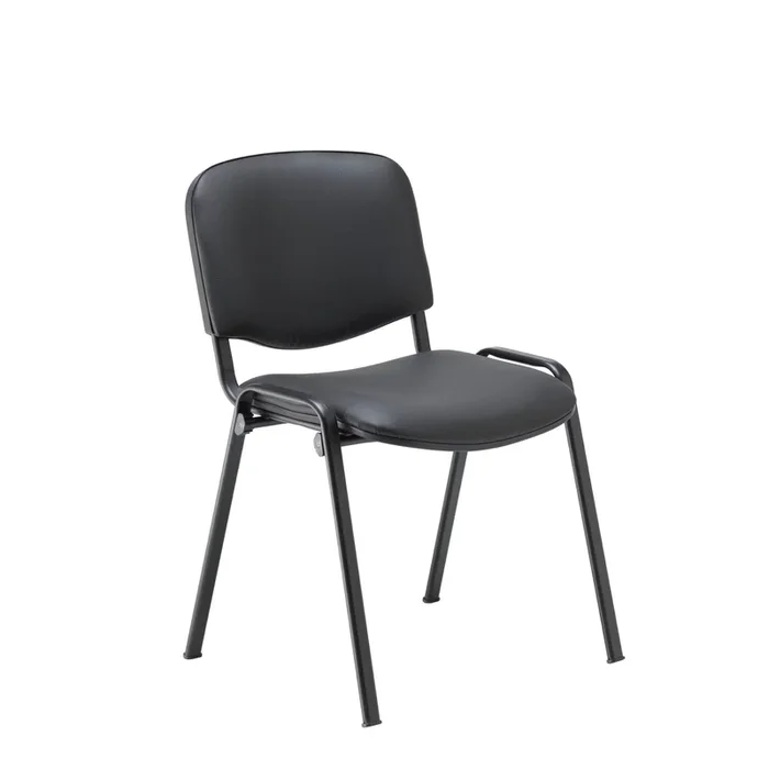 Club Chair PU Black Frame