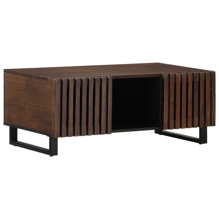 Coffee Table 100X55X40 Cm Solid Wood Mango