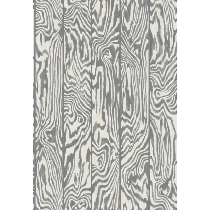 COLE & SON 107/1003.CS.0 ZEBRAWOOD BLACK & WHITE Wallpaper