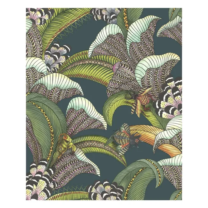 COLE & SON 119/1007.CS.0 HOOPOE LEAVES VIRIDIAN Wallpaper