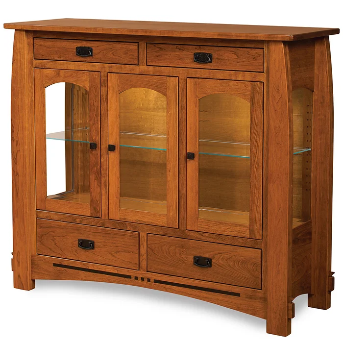 Colebrook High Amish Buffet with Mirror Option (Available in 2/3/4 Door Options)