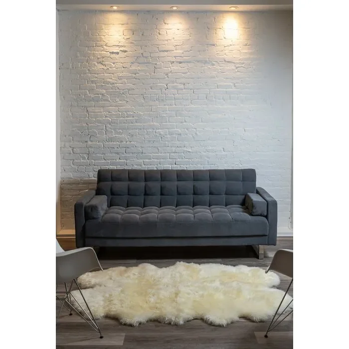 Colello Handmade Sheepskin Area Rug in Natural