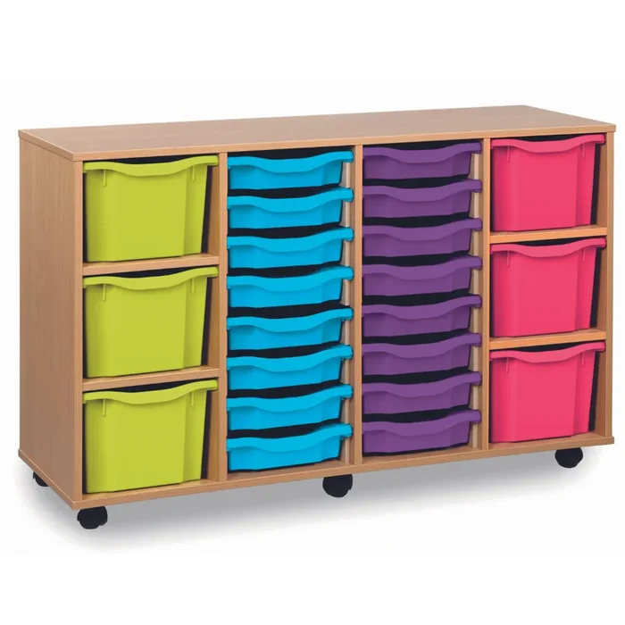 Combi Mobile Tray Storage Unit – 22 Trays