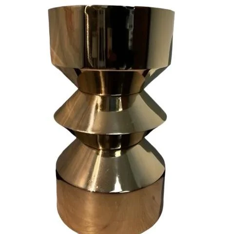 Contemporary Gold Accent Table – Local Pick Up Only