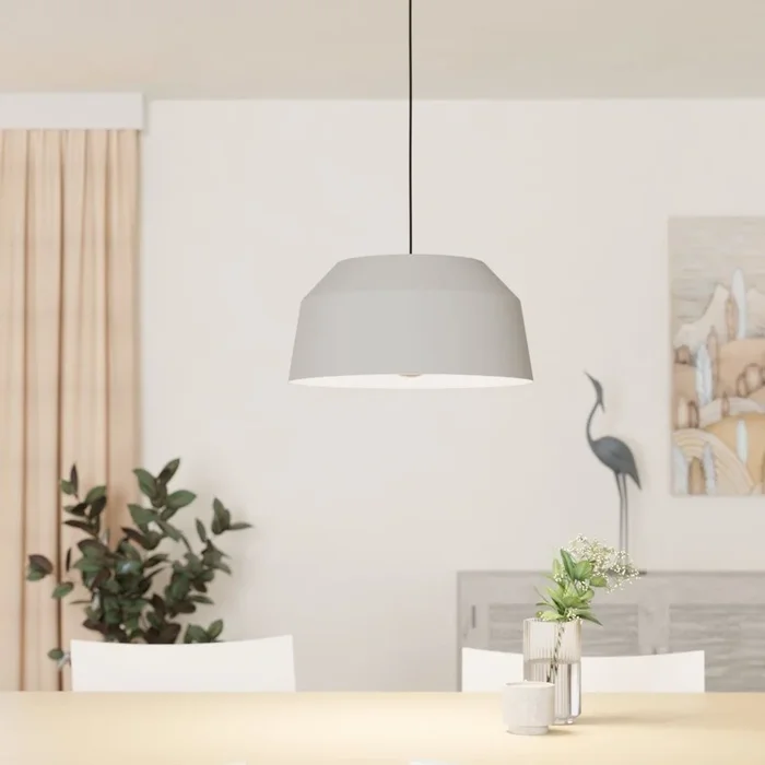 Contrisa Grey Pendant Ceiling Light