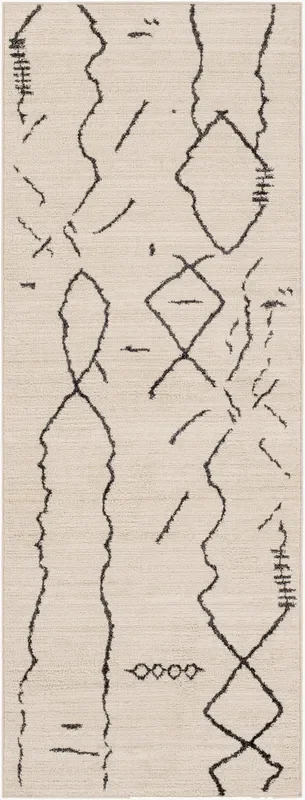 Cozy CZY-2301 7ft Runner Machine Woven Runner Rug