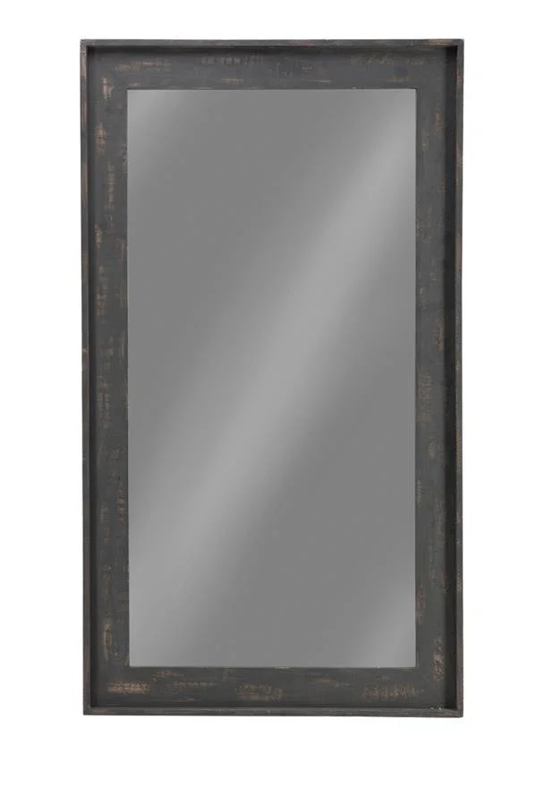 Cragen – Wood Frame Floor Mirror – Brown