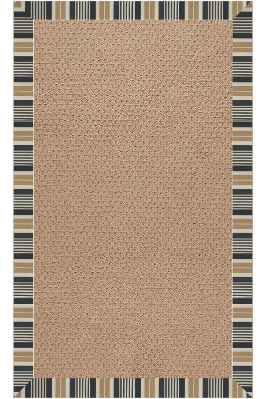 Creative Concepts-Raffia Long Hill Ebony Area Rug