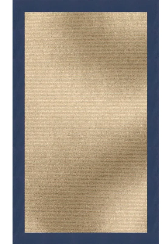 Creative Concepts-Sisal Canvas Navy Area Rug