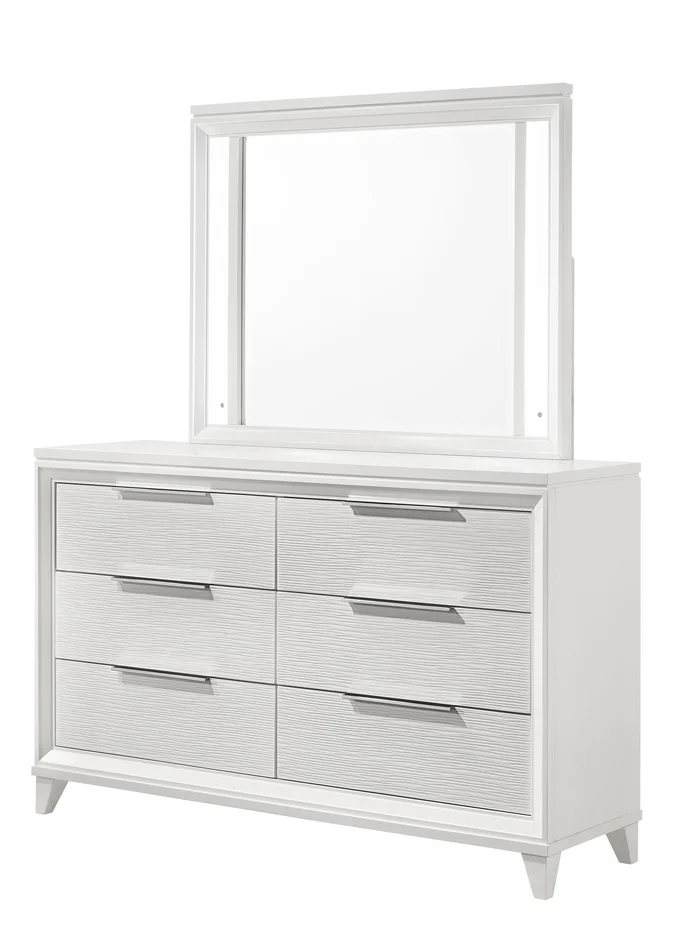 Cressida – Dresser And Mirror – White
