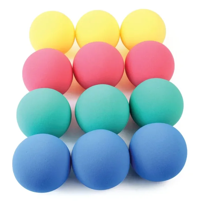 Cut Foam Sponge Ball x 12