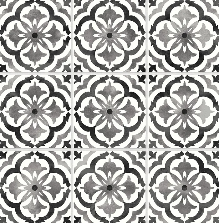 Daisy Bennett Designs Daisy Bennett Peel and Stick Sorento Tile Tile Contemporary Black Satin – DB20500