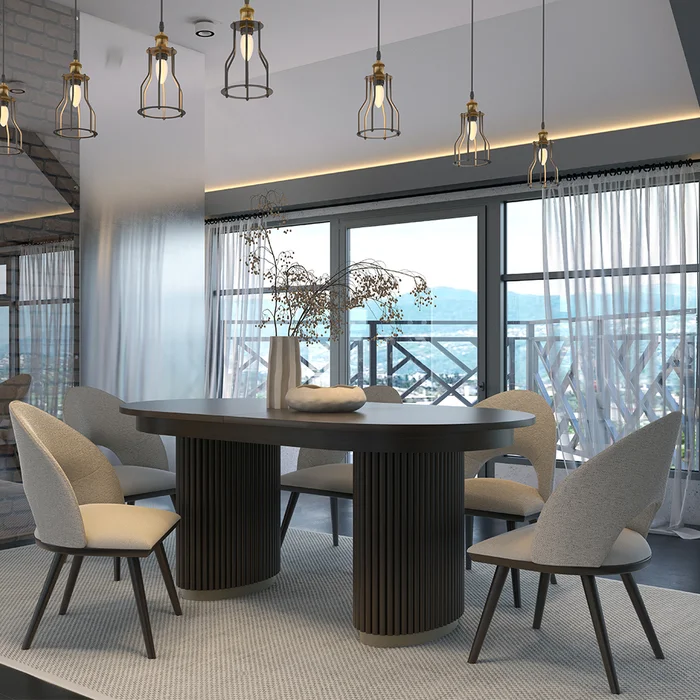 Danbury Amish Dining Room Set for 5