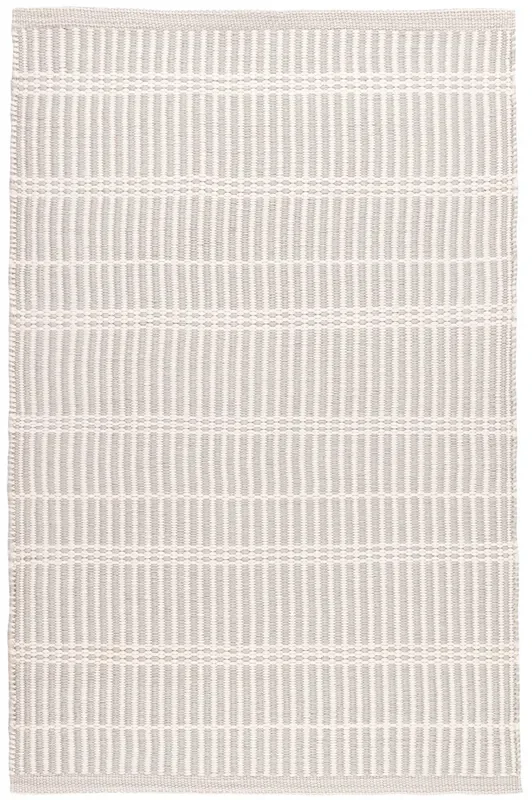 Dash & Albert Marlo DA1370 Platinum Woven/Flatwoven Polypropylene Rug