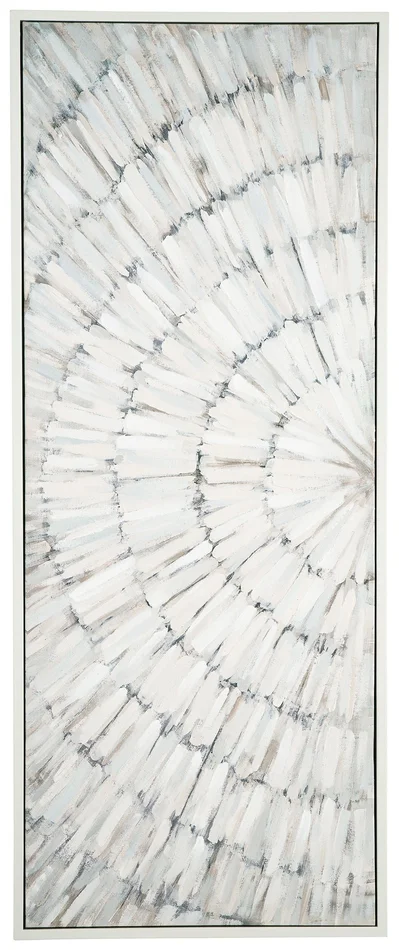 Daxonport – Gray / Taupe – Wall Art – Arched