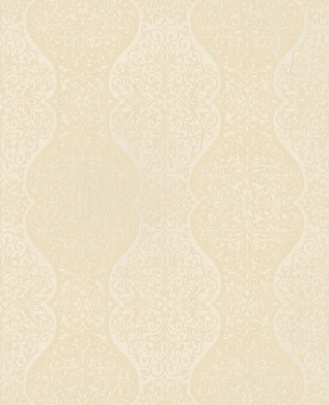 Decorline 2683-23020 Cadence Gold Scroll Wallpaper