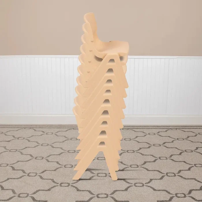 Demaio Goddard Plastic Stackable Preschool Chairs (Set of 10)