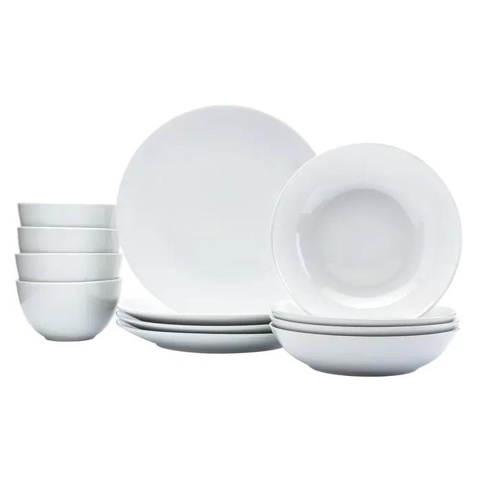Denmark 12 Piece Dinnerware Set, Service for 4