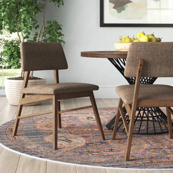 Desdemona Side Chair in Pebble Brown (Set of 2)